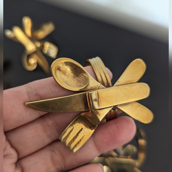 Napkin Rings‎ in Brass - Picture 6 of 7